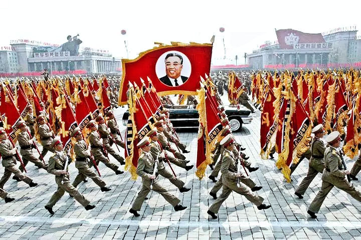 North Korean Parade
